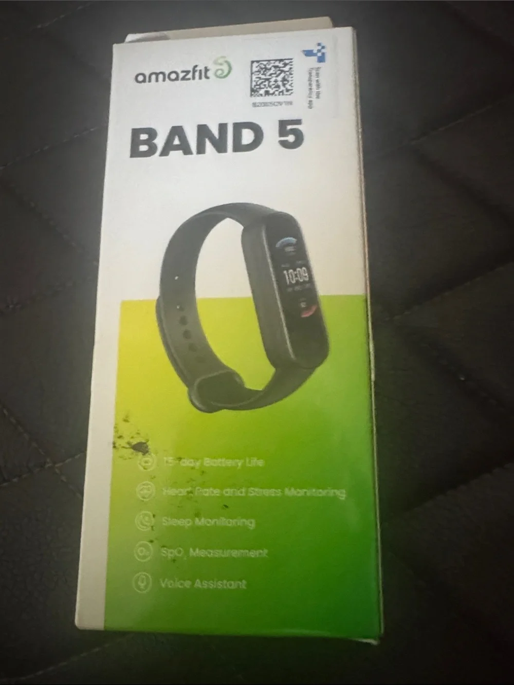 Black Fitness Tracker Smart Band New open box